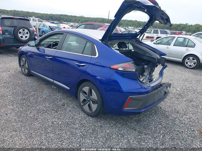 2020 HYUNDAI IONIQ HYBRID LIMITED - KMHC05LC3LU215803