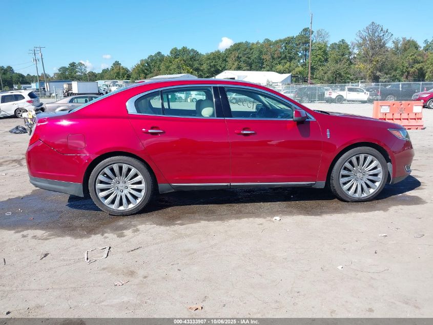 2014 Lincoln Mks VIN: 1LNHL9EK3EG612308 Lot: 43333907