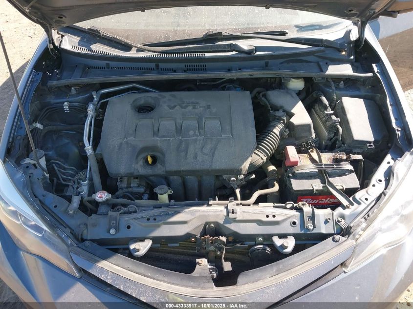 2017 Toyota Corolla Se VIN: 2T1BURHE4HC889324 Lot: 43333917