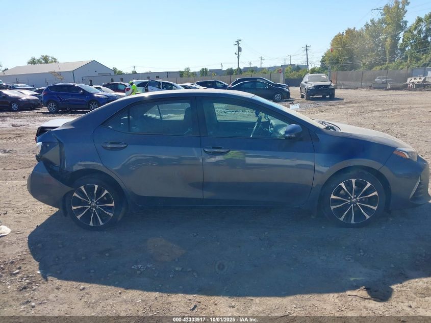 2017 Toyota Corolla Se VIN: 2T1BURHE4HC889324 Lot: 43333917