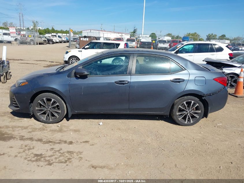 2017 Toyota Corolla Se VIN: 2T1BURHE4HC889324 Lot: 43333917