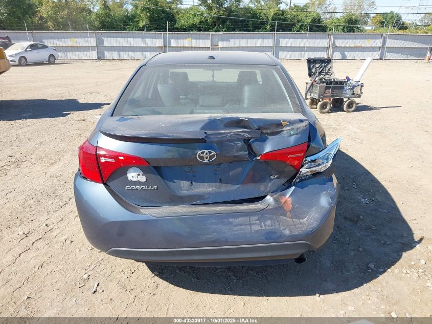 2017 Toyota Corolla Se VIN: 2T1BURHE4HC889324 Lot: 43333917