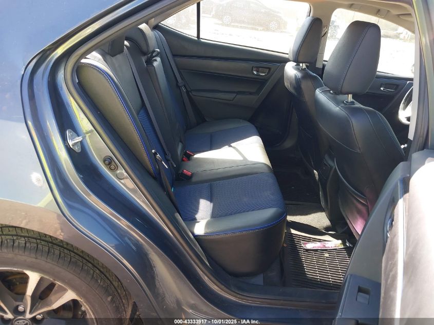 2017 Toyota Corolla Se VIN: 2T1BURHE4HC889324 Lot: 43333917