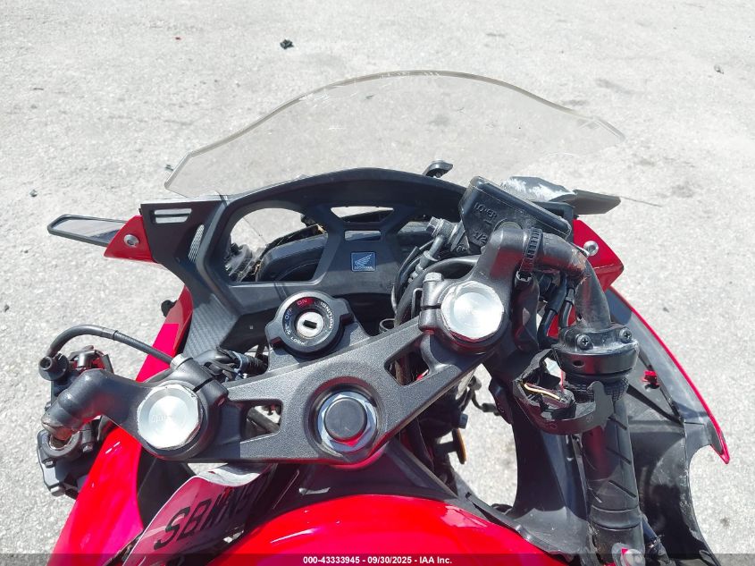 2018 Honda Cbr650 F VIN: MLHRC7408J5400617 Lot: 43333945