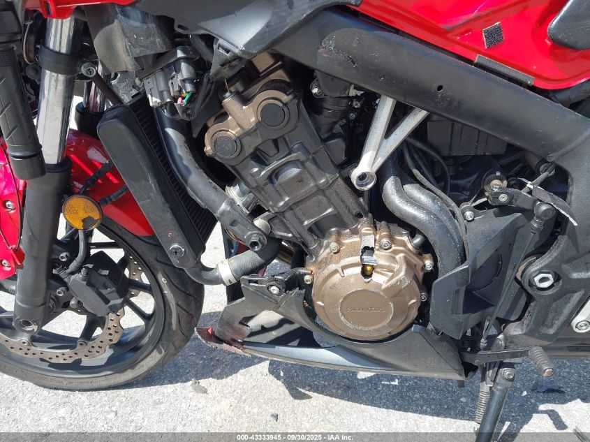 2018 Honda Cbr650 F VIN: MLHRC7408J5400617 Lot: 43333945