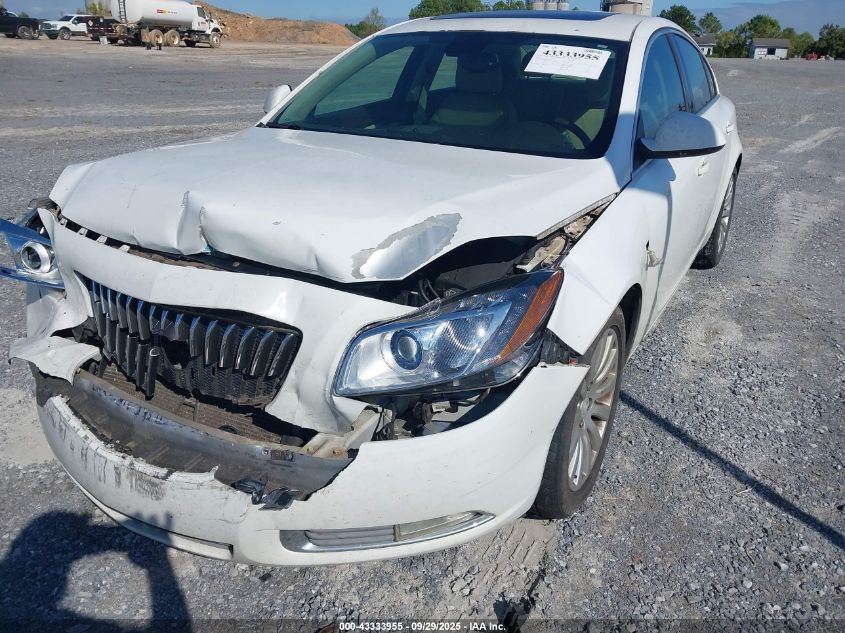 2011 Buick Regal Cxl Turbo Russelsheim VIN: W04GY5GV4B1139626 Lot: 43333955