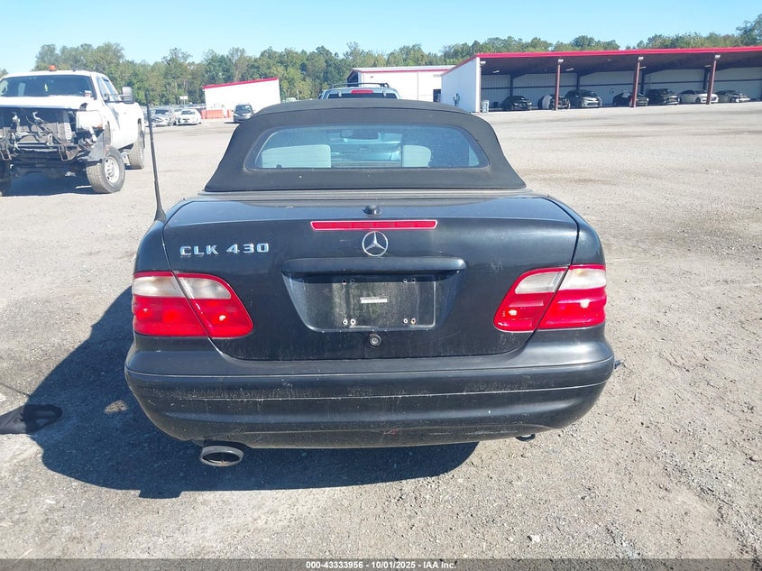 2000 Mercedes-Benz Clk 430 VIN: WDBLK70G6YT048740 Lot: 43333956