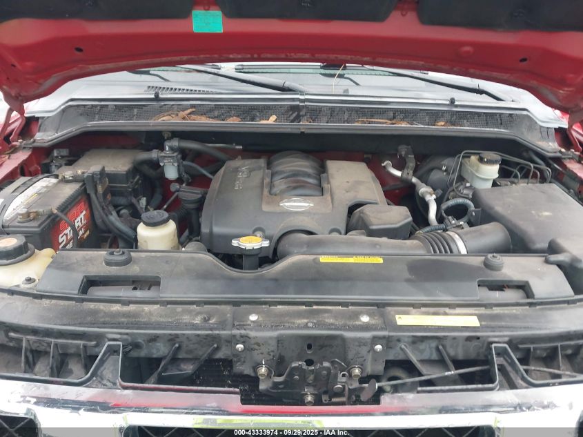 2005 Nissan Titan Se VIN: 1N6BA06A05N574823 Lot: 43333974