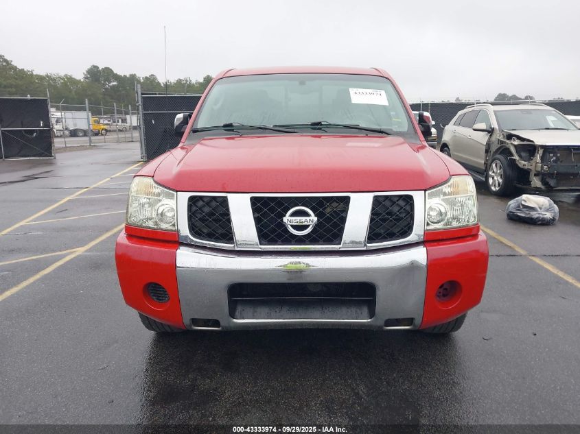 2005 Nissan Titan Se VIN: 1N6BA06A05N574823 Lot: 43333974