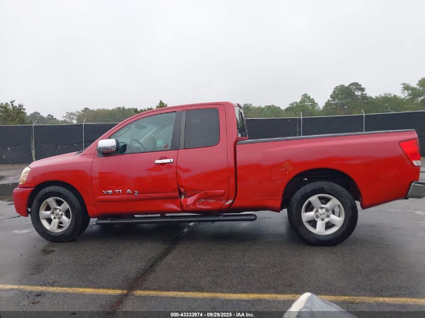 2005 Nissan Titan Se VIN: 1N6BA06A05N574823 Lot: 43333974