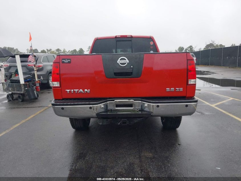 2005 Nissan Titan Se VIN: 1N6BA06A05N574823 Lot: 43333974