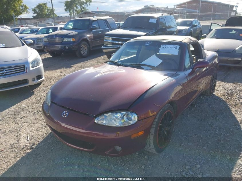 2003 Mazda Mx-5 Miata Cloth/Ls/Se/Shinsen VIN: JM1NB353730304368 Lot: 43333978
