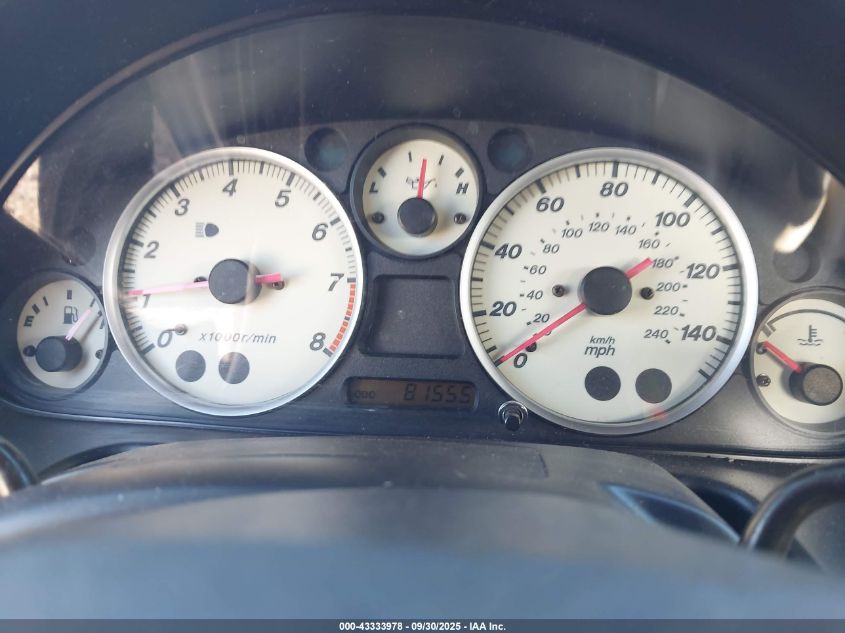 2003 Mazda Mx-5 Miata Cloth/Ls/Se/Shinsen VIN: JM1NB353730304368 Lot: 43333978