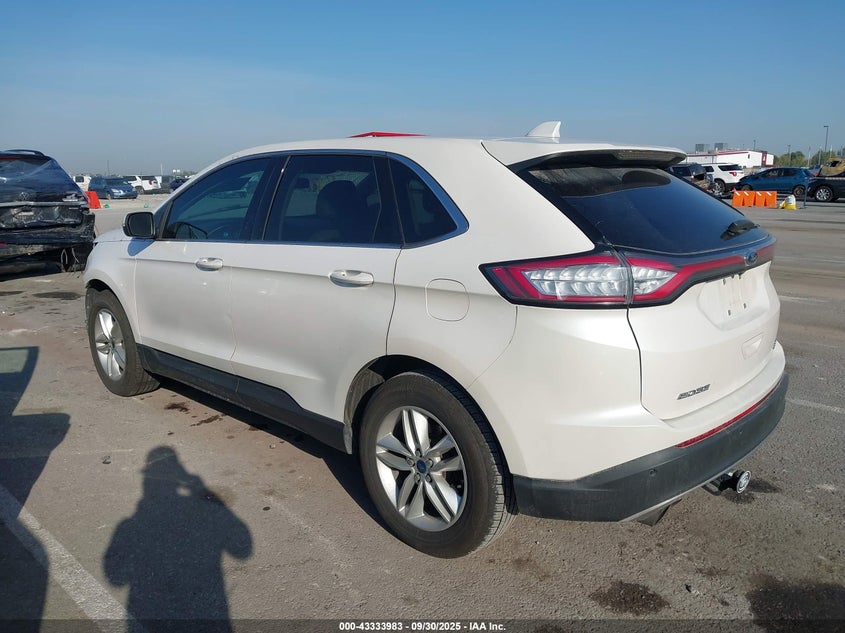 2016 Ford Edge Sel VIN: 2FMPK3J93GBB58005 Lot: 43333983