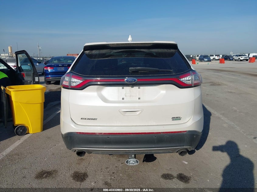 2016 Ford Edge Sel VIN: 2FMPK3J93GBB58005 Lot: 43333983