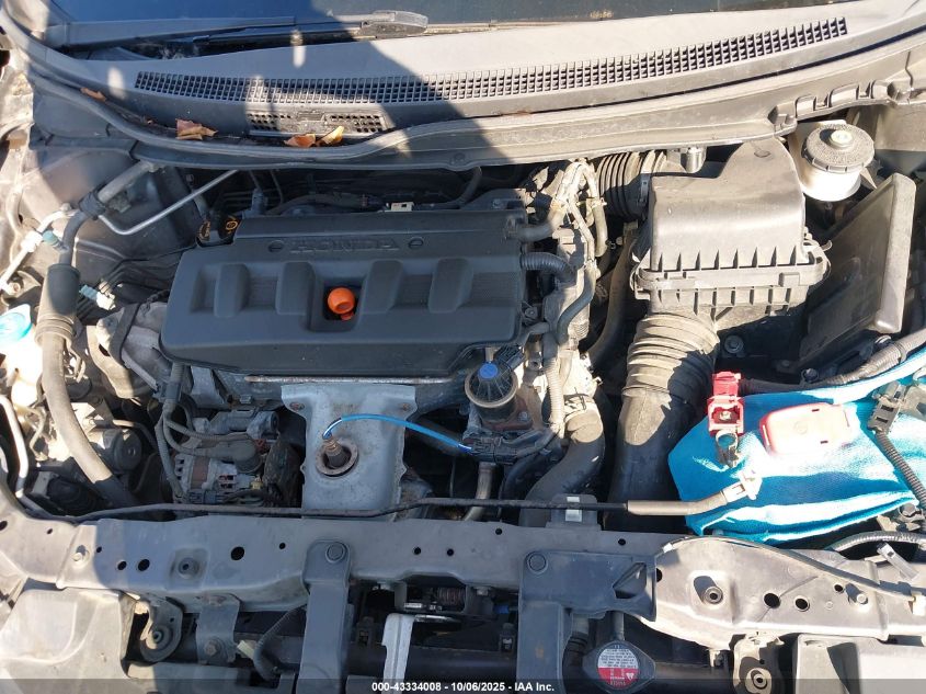 2012 Honda Civic Lx VIN: 19XFB2F5XCE084892 Lot: 43334008