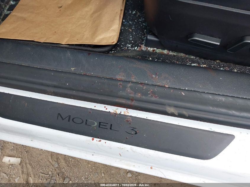 2023 Tesla Model 3 Rear-Wheel Drive VIN: 5YJ3E1EA1PF492555 Lot: 43334011