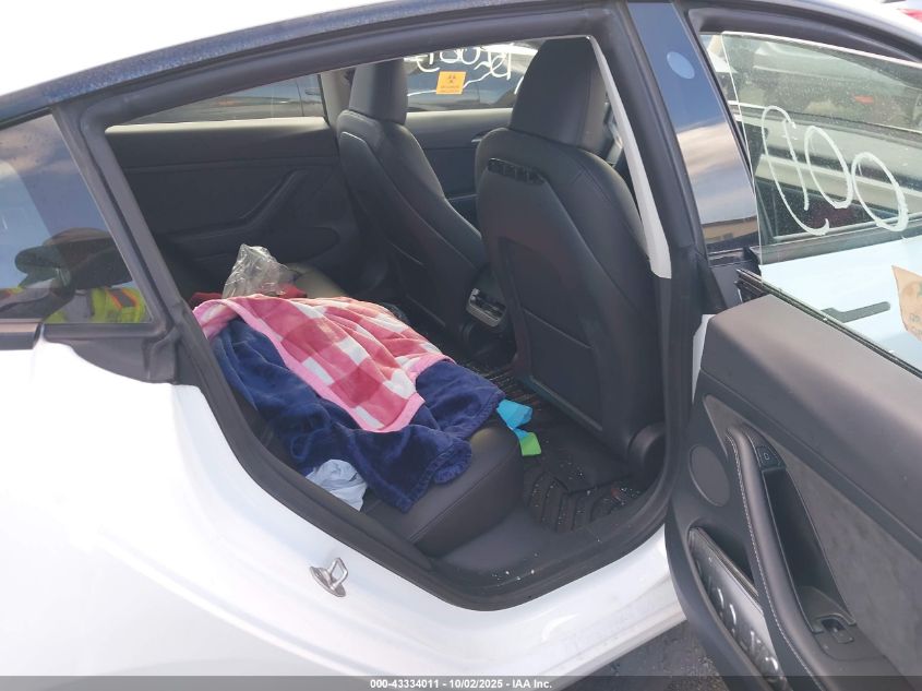 2023 Tesla Model 3 Rear-Wheel Drive VIN: 5YJ3E1EA1PF492555 Lot: 43334011