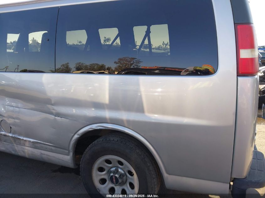 2010 GMC Savana 1500 Lt VIN: 1GKUGCD4XA1132002 Lot: 43334019