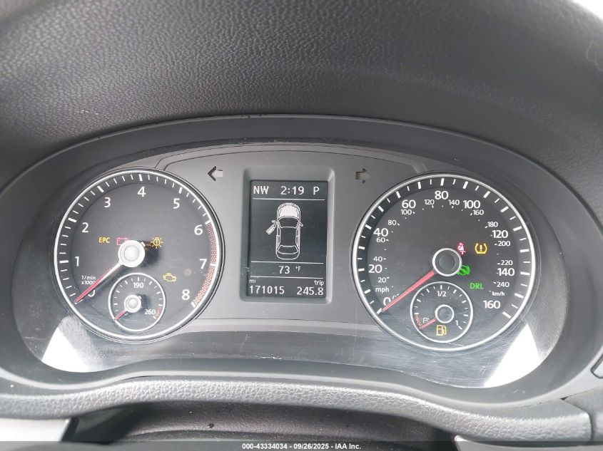 2014 Volkswagen Passat 1.8T Se VIN: 1VWBT7A34EC032986 Lot: 43334034