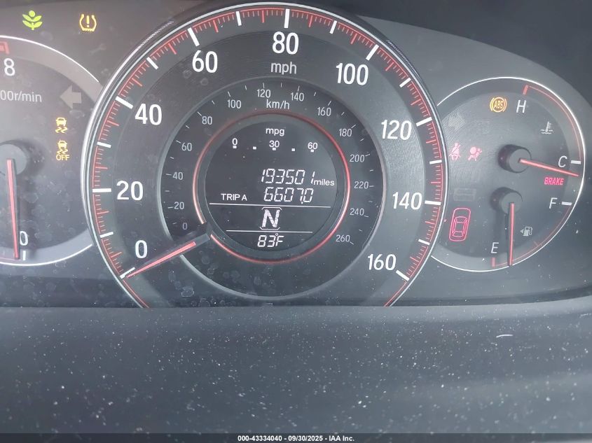 2017 Honda Accord Ex-L VIN: 1HGCT1B83HA005035 Lot: 43334040