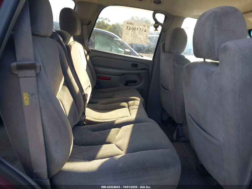 2006 Chevrolet Tahoe Ls VIN: 1GNEK13T56R110789 Lot: 43334043