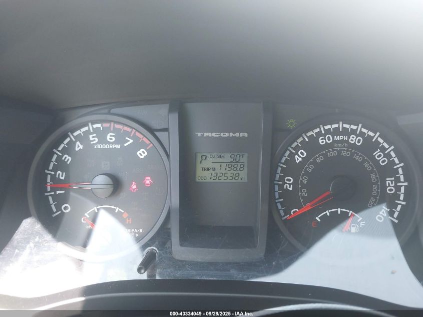 2017 Toyota Tacoma Sr VIN: 5TFAX5GN8HX099247 Lot: 43334049