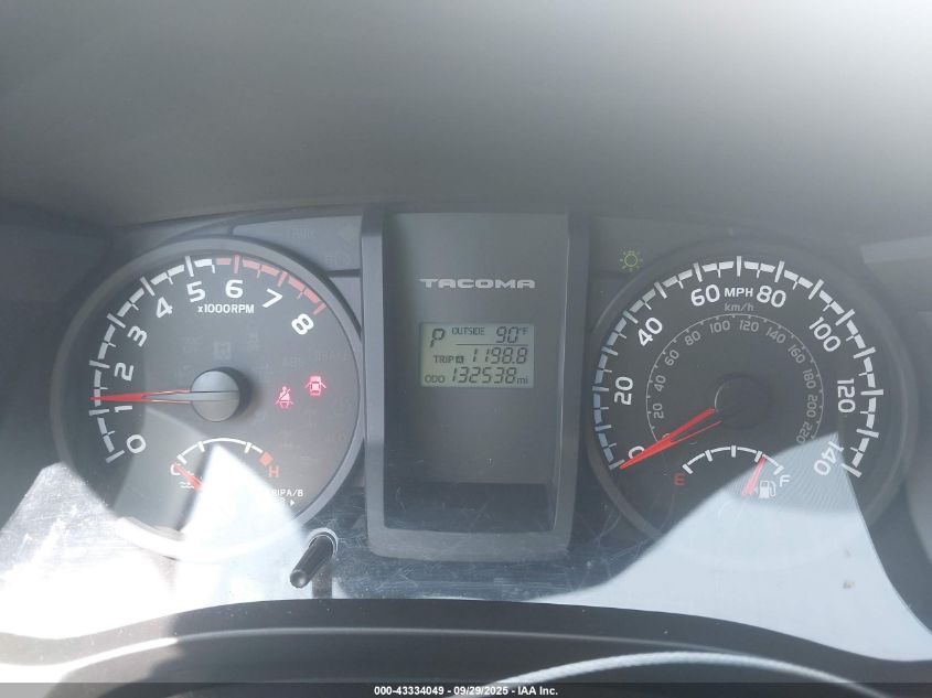 2017 Toyota Tacoma Sr VIN: 5TFAX5GN8HX099247 Lot: 43334049