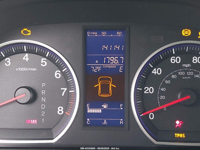 2011 Honda Cr-V Ex-L VIN: JHLRE3H73BC002051 Lot: 43334050