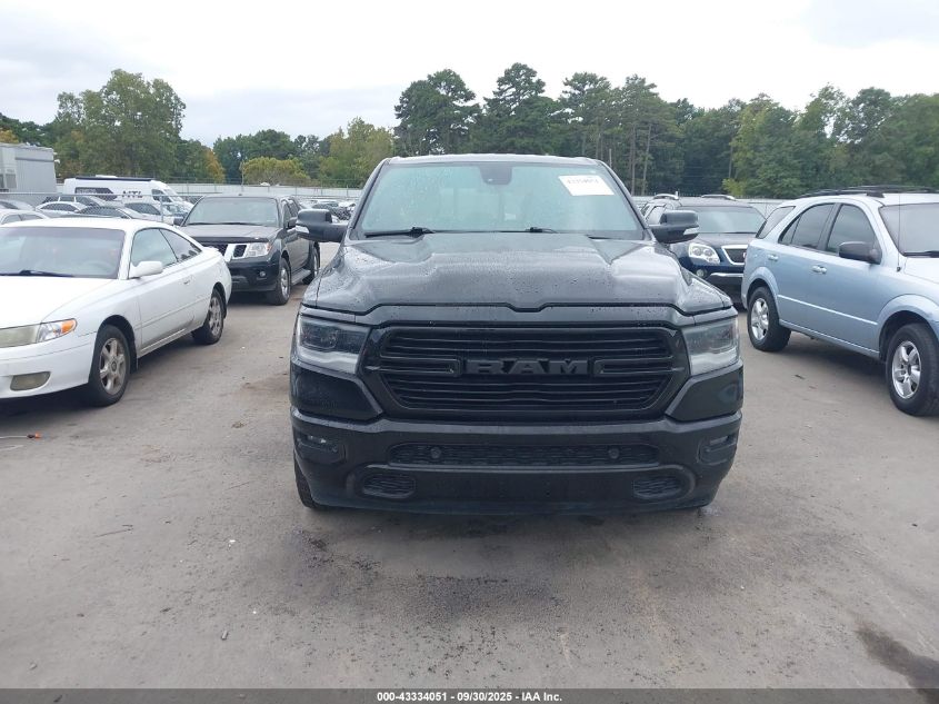 2019 Ram 1500 Big Horn/Lone Star 4X4 5'7 Box VIN: 1C6SRFFT9KN577304 Lot: 43334051