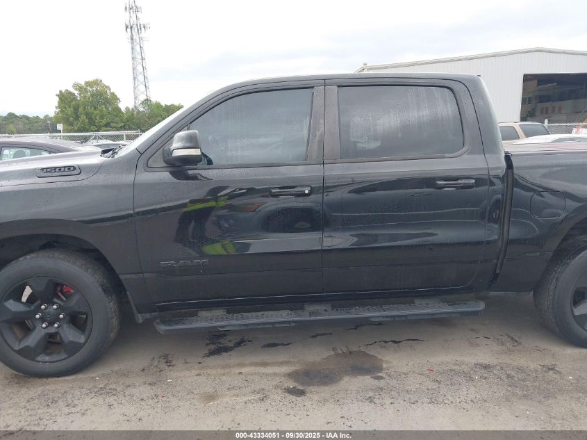 2019 Ram 1500 Big Horn/Lone Star 4X4 5'7 Box VIN: 1C6SRFFT9KN577304 Lot: 43334051