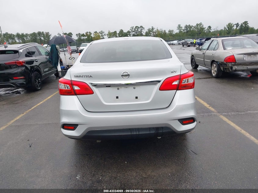 2019 Nissan Sentra Sv VIN: 3N1AB7AP3KL604119 Lot: 43334069