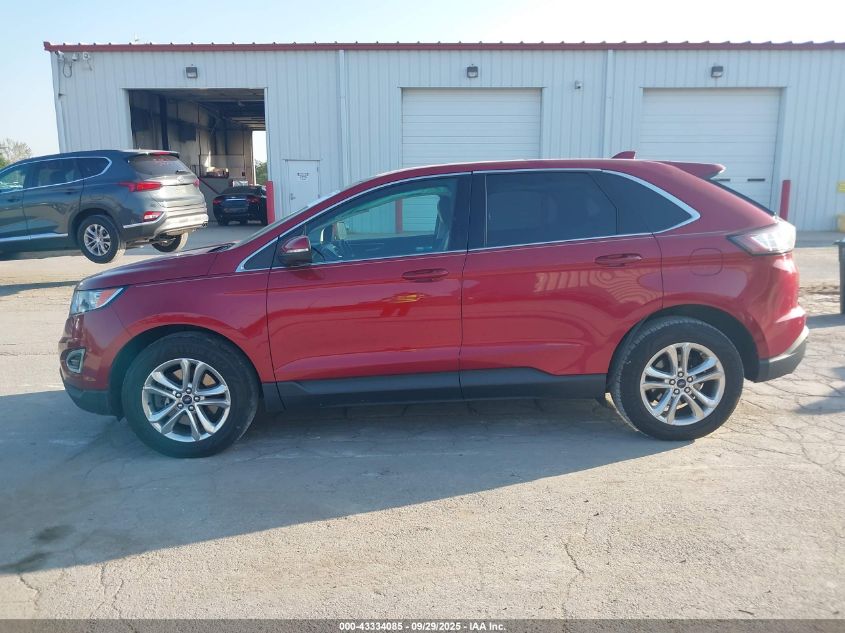 2016 Ford Edge Sel VIN: 2FMPK4J91GBB18270 Lot: 43334085