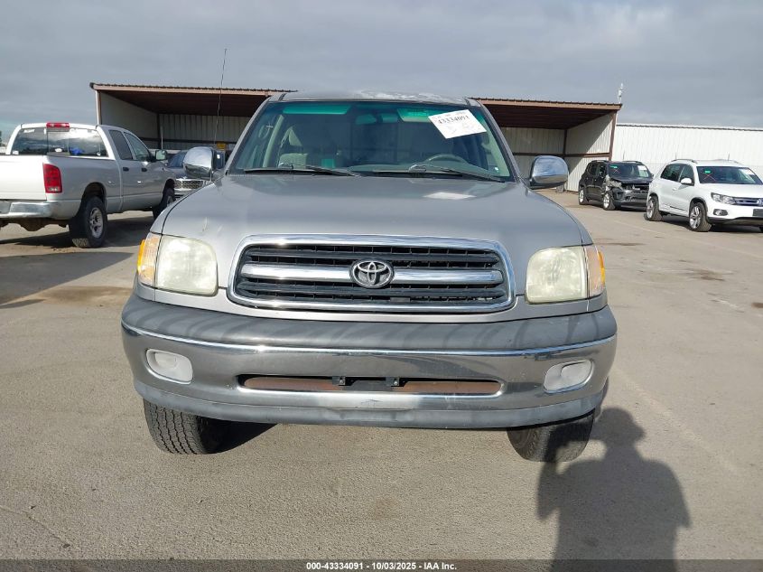 2001 Toyota Tundra Sr5 VIN: 5TBRN341X1S184948 Lot: 43334091