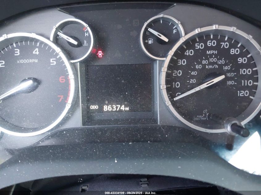 2016 Toyota Tundra Sr5 5.7L V8 VIN: 5TFRY5F17GX199966 Lot: 43334109