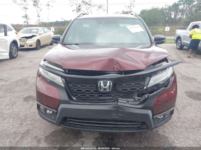 2019 Honda Passport Touring VIN: 5FNYF8H96KB008546 Lot: 43334113