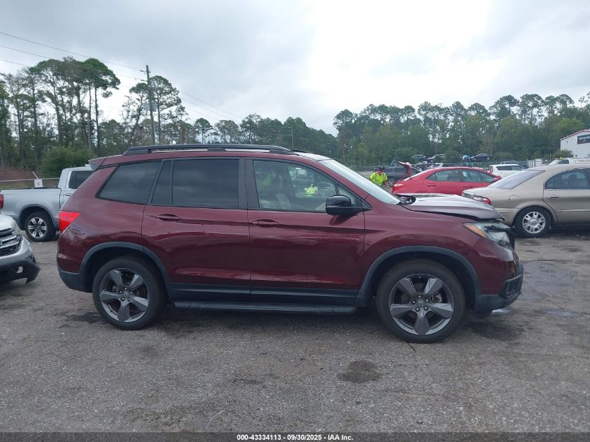 2019 Honda Passport Touring VIN: 5FNYF8H96KB008546 Lot: 43334113