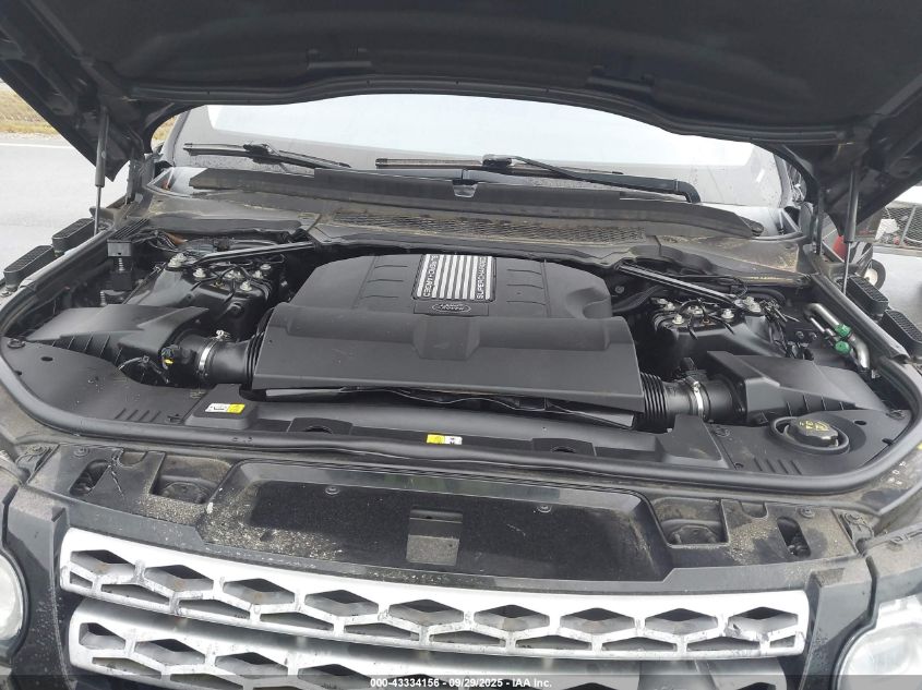 2016 Land Rover Range Rover Sport 3.0L V6 Supercharged Hse VIN: SALWR2VF8GA650054 Lot: 43334156