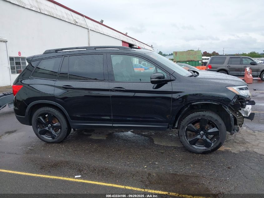 2021 Honda Passport Awd Elite VIN: 5FNYF8H07MB012125 Lot: 43334166