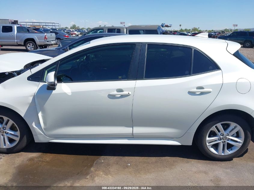 2020 Toyota Corolla Se VIN: JTND4RBE7L3093908 Lot: 43334168