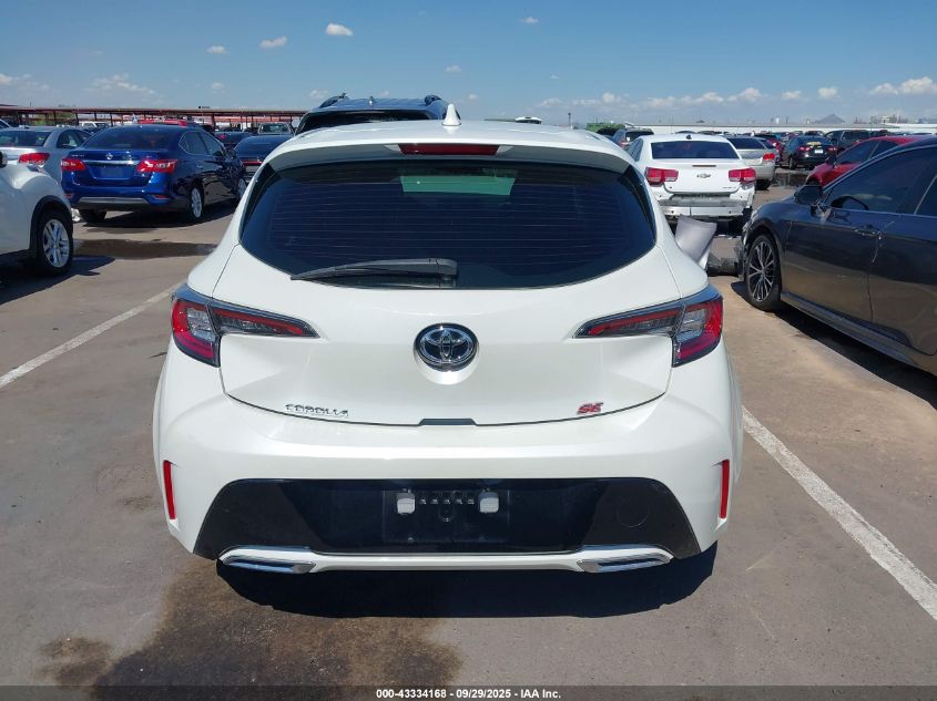 2020 Toyota Corolla Se VIN: JTND4RBE7L3093908 Lot: 43334168