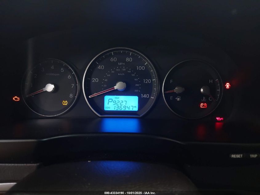 2011 Hyundai Santa Fe Gls VIN: 5XYZG3AB8BG012768 Lot: 43334190