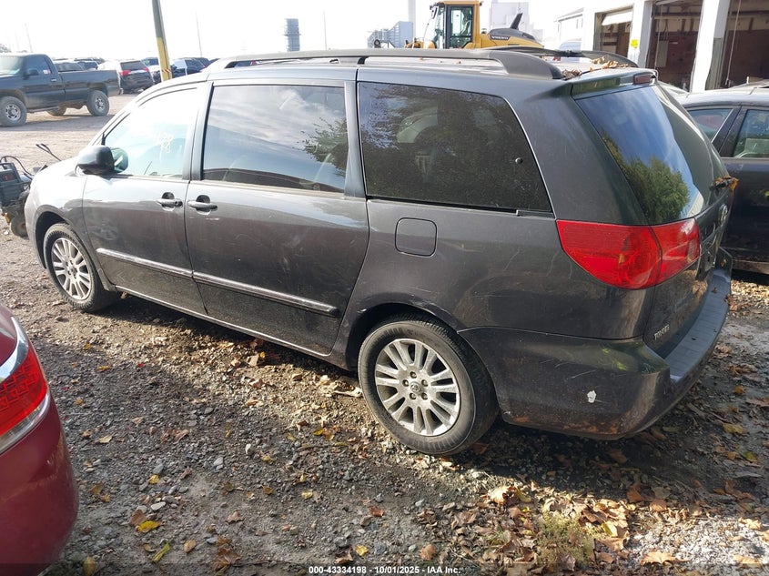 2010 Toyota Sienna Limited grey van gasoline 5TDDK4CC7AS029938 photo #4