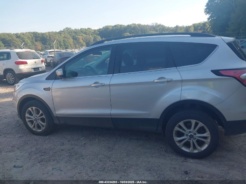 2018 Ford Escape Sel VIN: 1FMCU9HDXJUB45193 Lot: 43334203