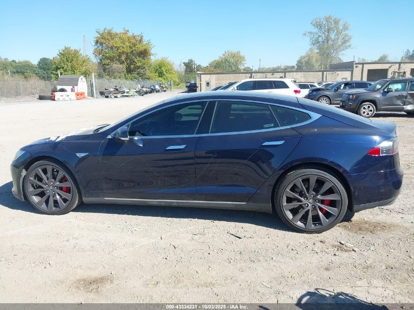 2015 Tesla Model S 70D/85D/P85D VIN: 5YJSA1H24FFP76160 Lot: 43334231