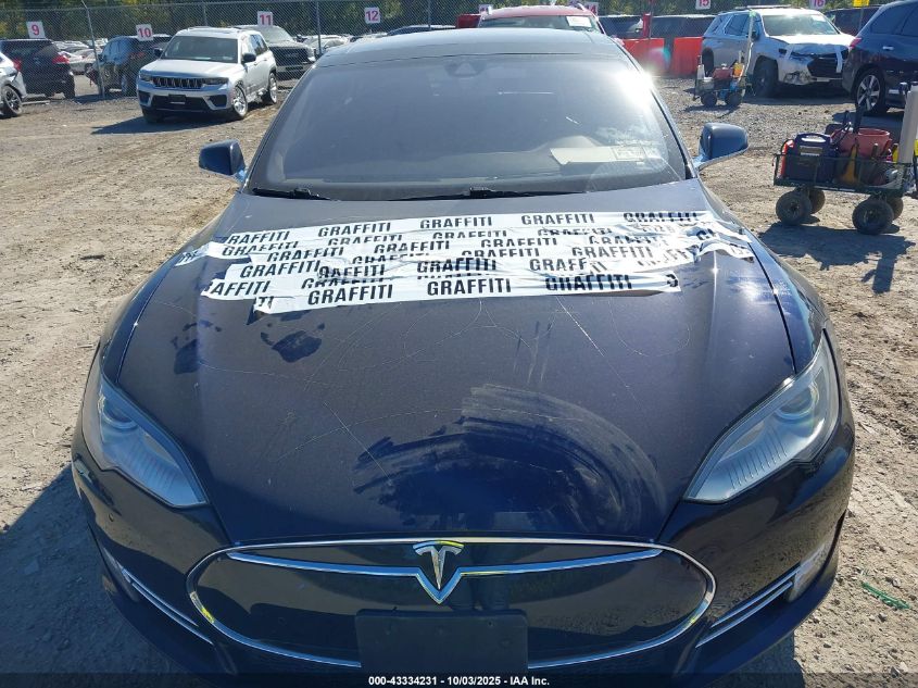 2015 Tesla Model S 70D/85D/P85D VIN: 5YJSA1H24FFP76160 Lot: 43334231