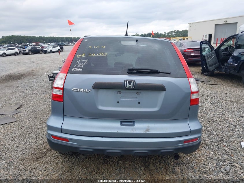 2010 Honda Cr-V Lx VIN: 3CZRE3H32AG701560 Lot: 43334234