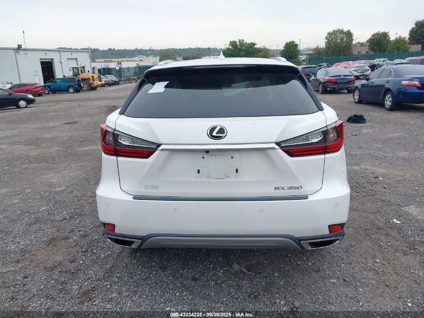 2021 Lexus Rx 350 VIN: 2T2HZMDA5MC277222 Lot: 43334235
