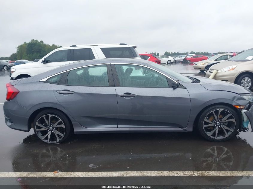 2020 Honda Civic Sport VIN: 2HGFC2F8XLH504809 Lot: 43334246