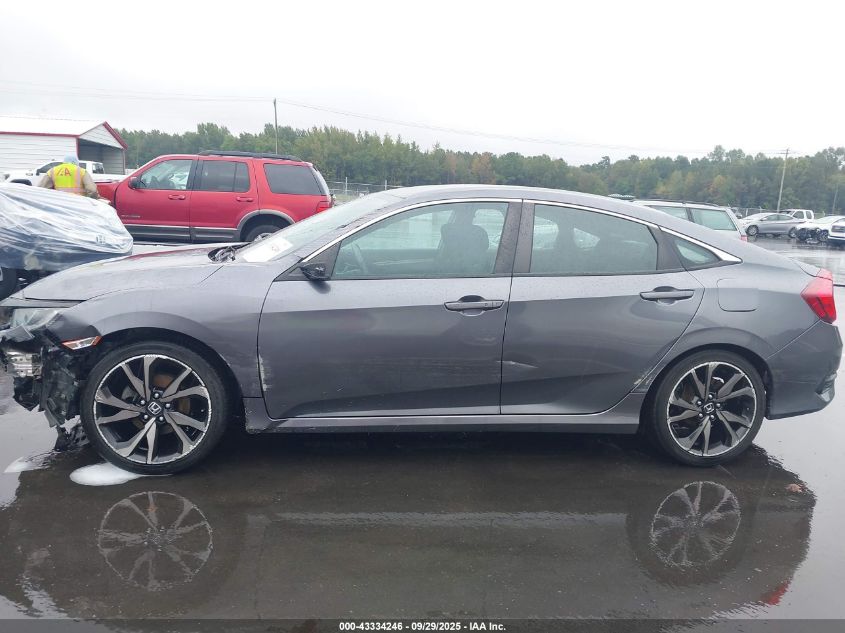 2020 Honda Civic Sport VIN: 2HGFC2F8XLH504809 Lot: 43334246